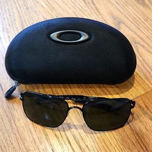Black Oakley Sunglasses with Case